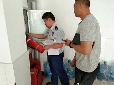 荊門東寶大隊開展中、高考前消防安全集中檢查